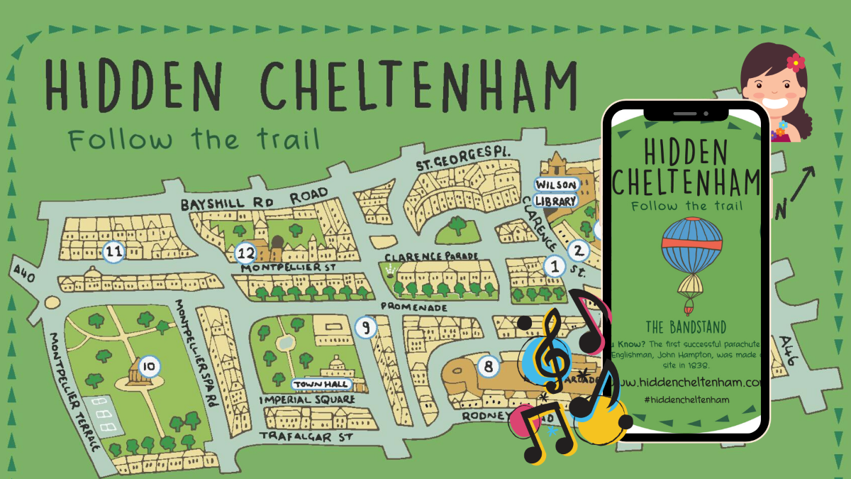 Hidden Cheltenham interactive map
